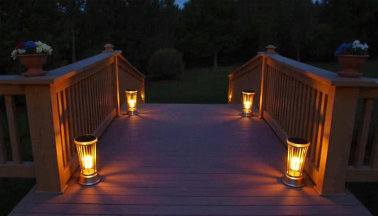 How Exterior Solar Deck Lights Transform Your Outdoor Space After Dark