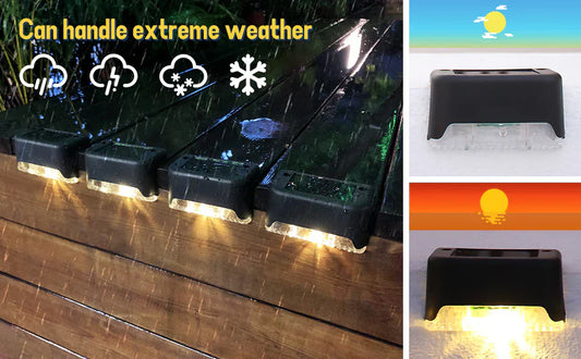 Solar Lights for Outside Deck: Stylish, Waterproof & Hassle-Free