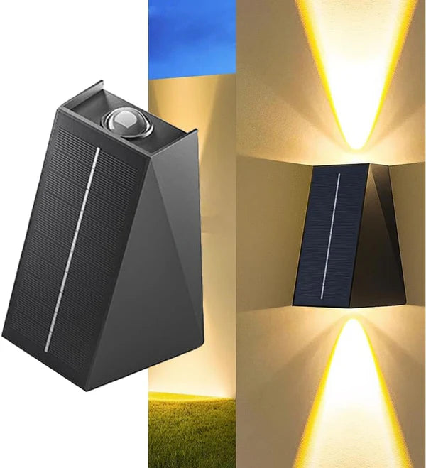 Solar Outdoor Wall Lights Up and Down- 2 LED