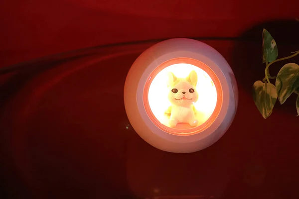 Cute Puppy Night Lamp (Pink)