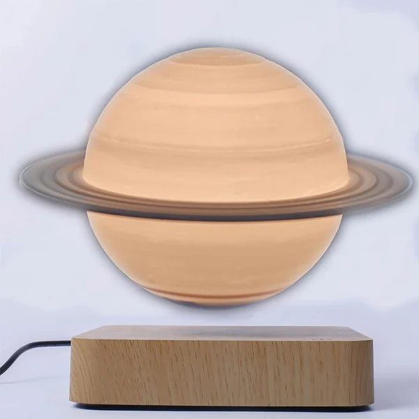 Levitating Saturn Lamp
