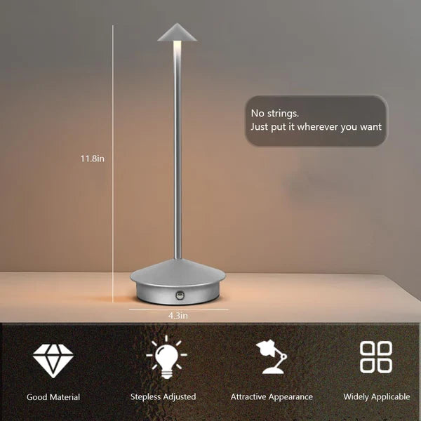 3 Colour Metal Desk Lamp