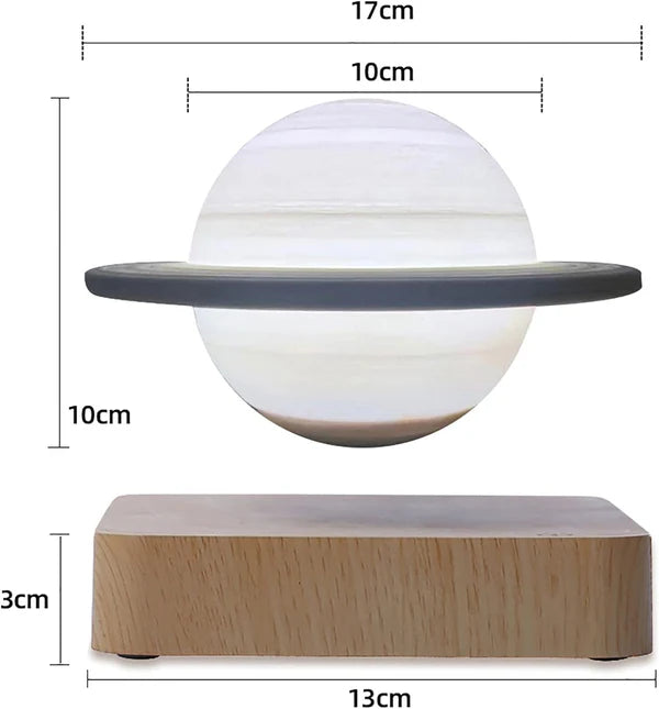 Levitating Saturn Lamp