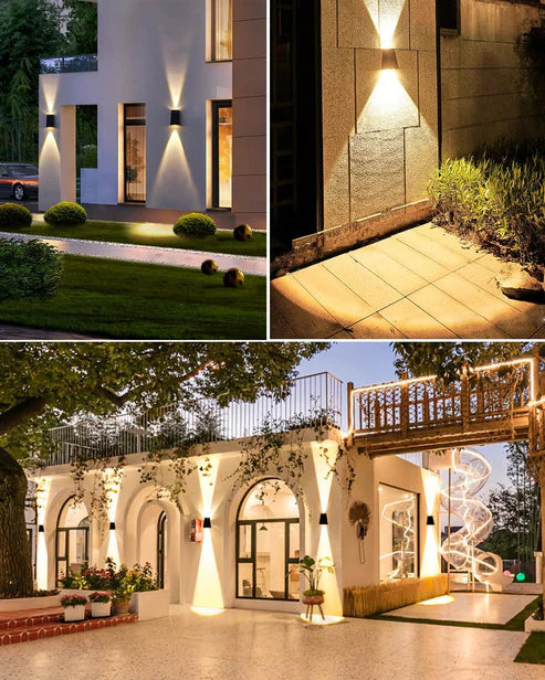 Solar Outdoor Wall Lights Up and Down- 2 LED
