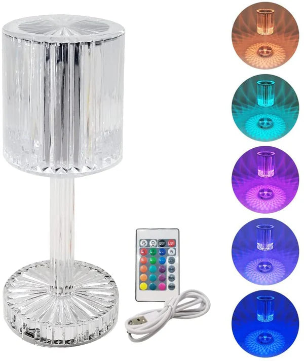 RGB Portable Diamond Table Lamp