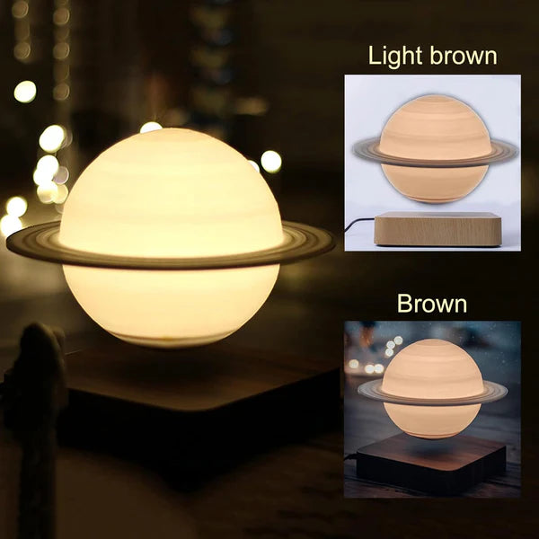 Levitating Saturn Lamp