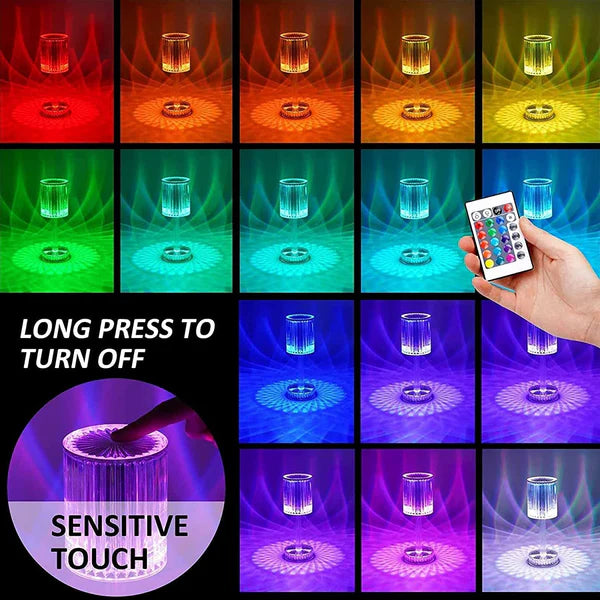 RGB Portable Diamond Table Lamp