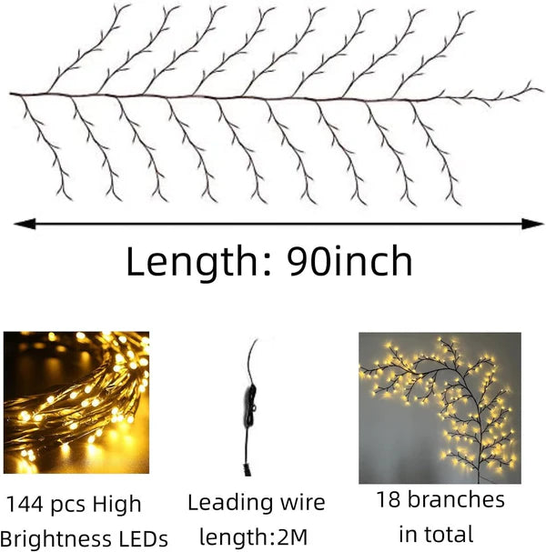 Willow Vine LED String Lights