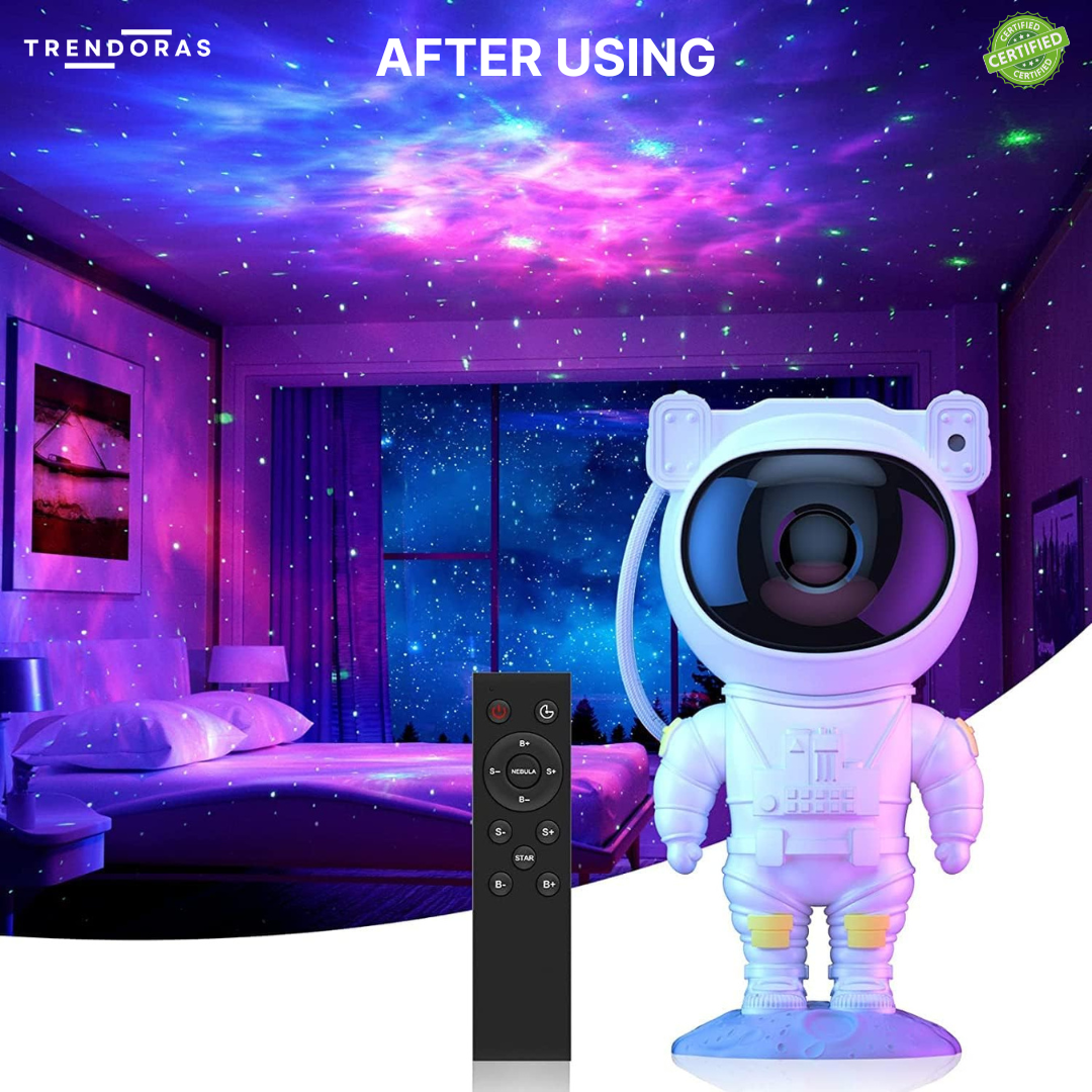 Astronaut Galaxy Projector Lamp
