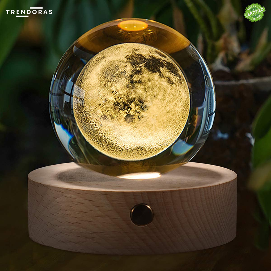Moon Crystal Night Light
