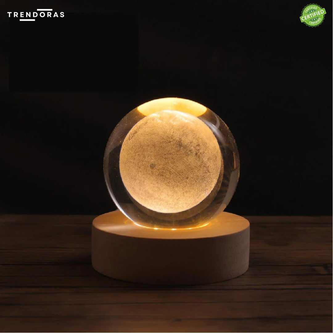 Moon Crystal Night Light