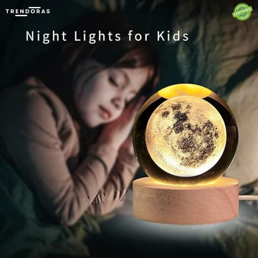Moon Crystal Night Light
