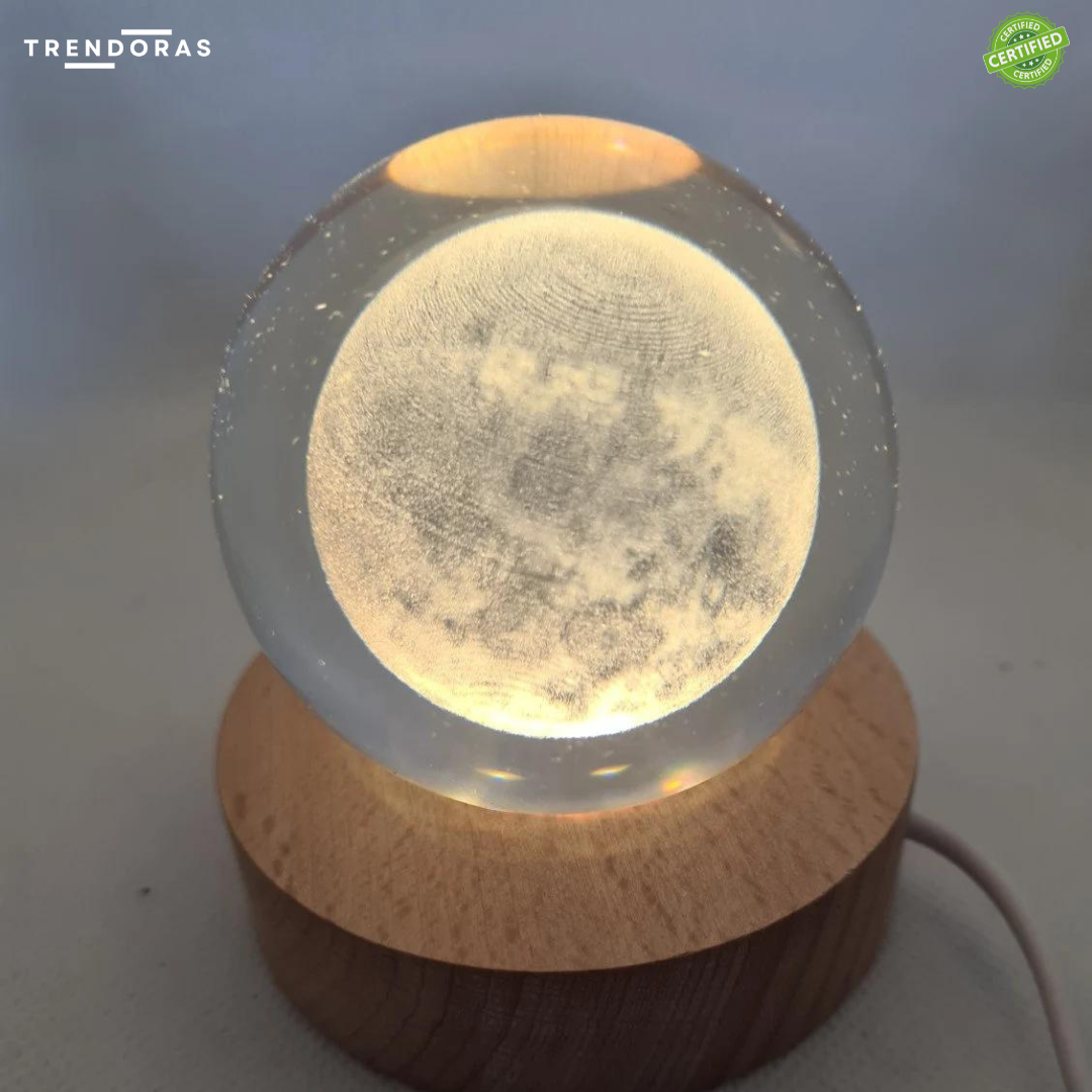 Moon Crystal Night Light