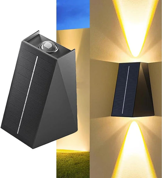 Solar Outdoor Wall Lights Up and Down- 2 LED