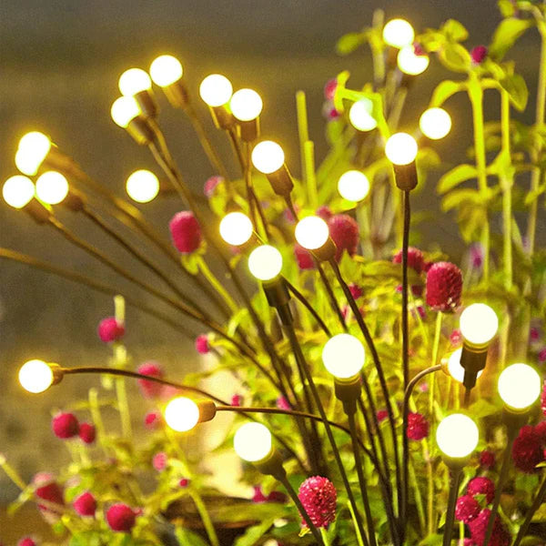 Solar Garden Lights, 16 LED Firefly Lights