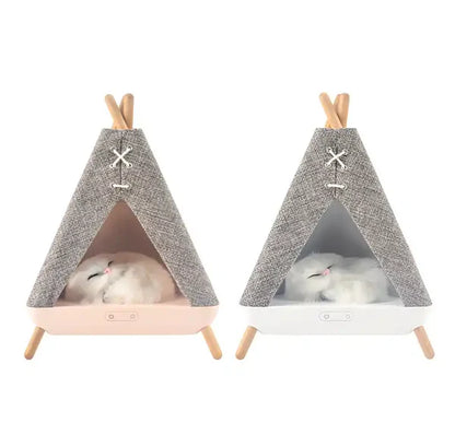 Tent Shape Lamp with Bluetooth Speaker