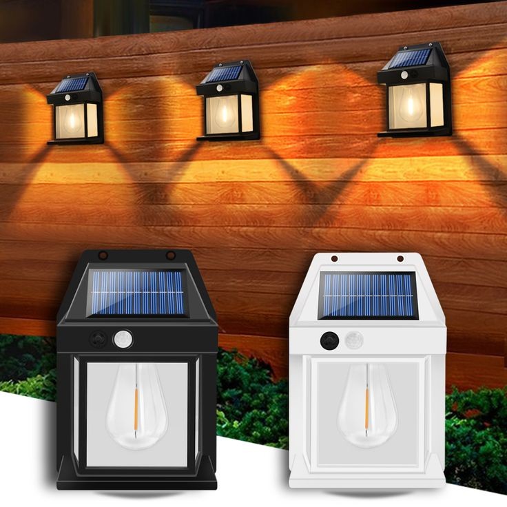 Solar Wall Lights , Outdoor Motion Sensor , Auto Chargeable Exterior LED (BUY 1 GET 1 FREE)