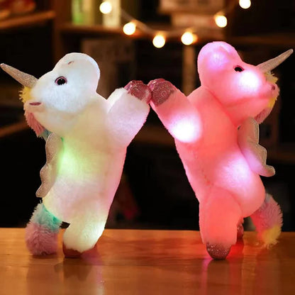 Magical Unicorn LED Light Plush Toy Pillow (Pink)