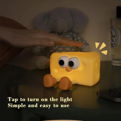 Cheese Silicone LED Lamp
