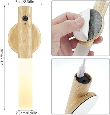 Motion Sensor Night Light Magnet Body Rechargeable LED (Buy 1 get 1 free)