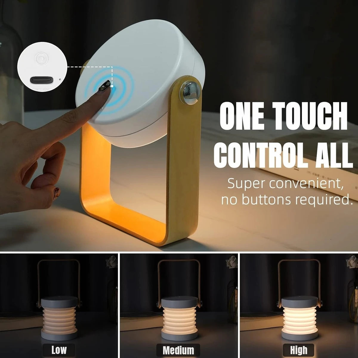 Folding LED Lantern Lamp