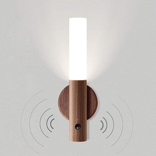 Motion Sensor Night Light Magnet Body Rechargeable LED (Buy 1 get 1 free)