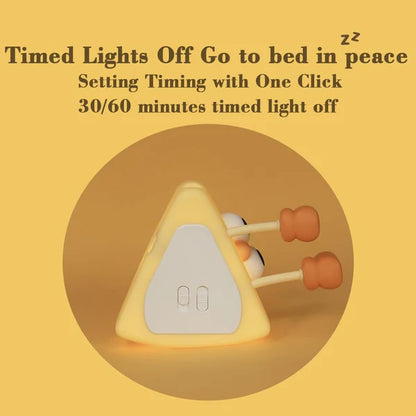 Cheese Silicone LED Lamp