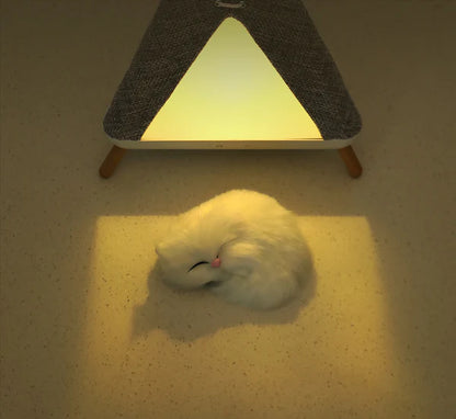 Tent Shape Lamp with Bluetooth Speaker