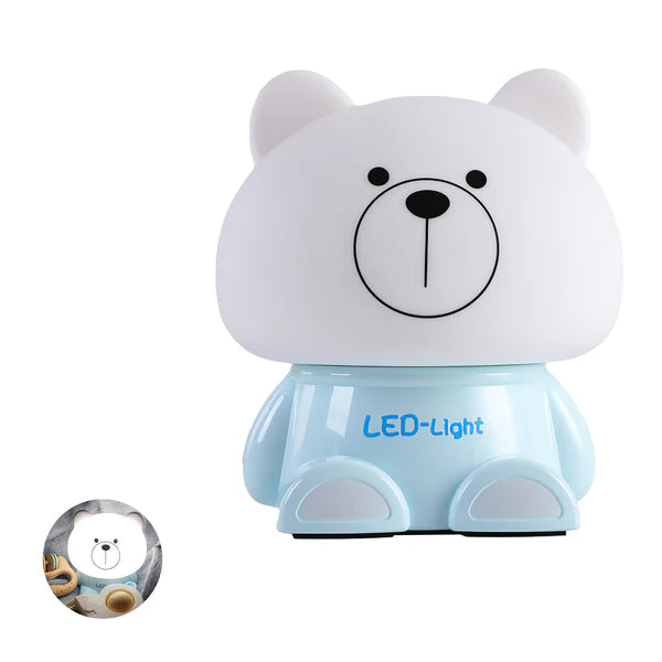 Silicone Teddy Bear LED Night Lamp