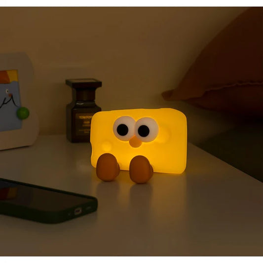 Cheese Silicone LED Lamp