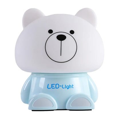 Silicone Teddy Bear LED Night Lamp