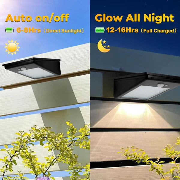 🌟 Solar Outdoor Motion Sensor Wall Light🌟